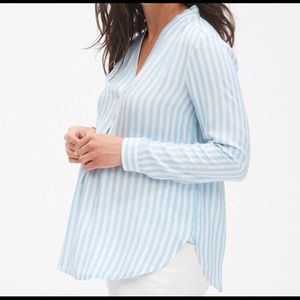 NWOT Gap Striped Maternity Shirt